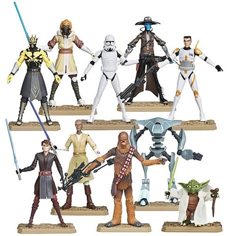 Star Wars Clone Wars 2012 Action Figures Wave 1