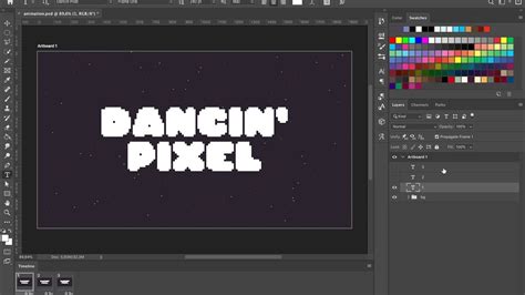 Dancin Pixel Typeface Tutorial Youtube