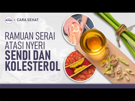 Dapat Turunkan Kolesterol Ini 6 Resep Rebusan Daun Serai Untuk