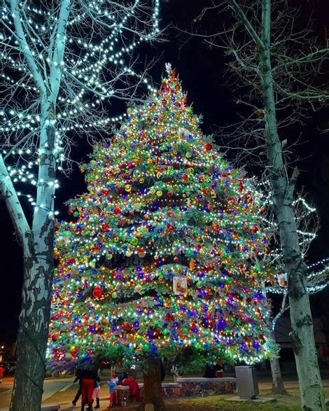 Christmas Tree Lighting Ceremony Big Bear Cool Cabins