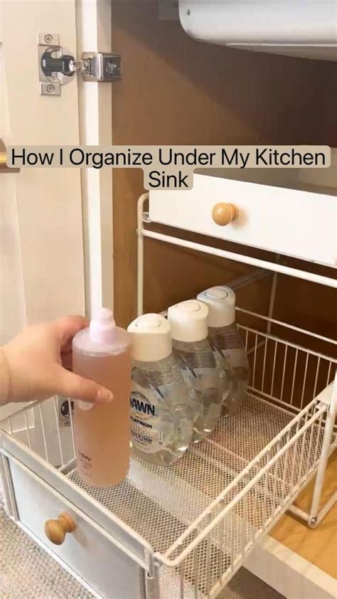 How I Organize Under My Kitchen Sink Teresa Caruso Kitchen