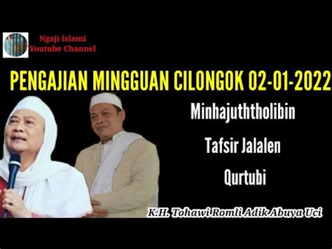 Pengajian Mingguan Cilongok Minhajuththolibin Tafsir