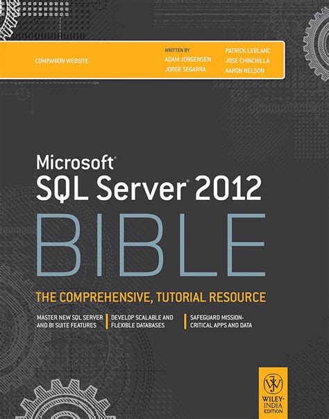 Buy Microsoft Sql Server 2012 Bible Book Online At Low Prices In India