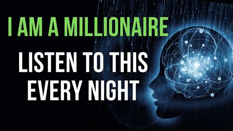 Listen Every Night I Am Wealthy Rich And Abundant Money Affirmations