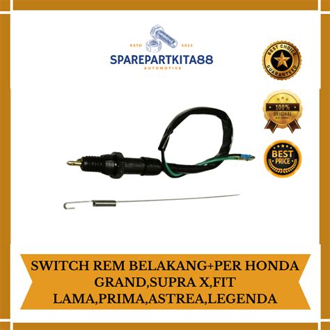 Jual SWITCH REM BELAKANG PER HONDA GRAND SUPRA X FIT LAMA PRIMA ASTREA