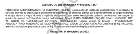 Concurso TJ AP Banca Definida Edital Em Breve