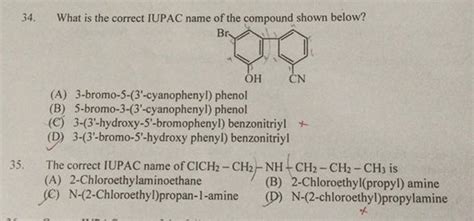 The Correct IUPAC Name Of ClCH2 CH2 NHCH2 CH2 CH3 Is Filo