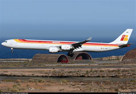 Ec Jnq Iberia Airbus A Photo By Alejandro Hern Ndez Le N Id