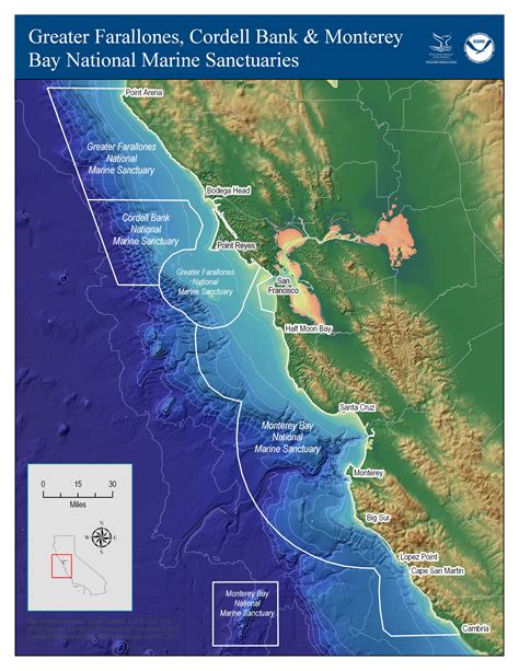 California Boat Map, California Map, California Beach Map,California ...