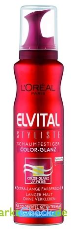 L Oreal Elvital Styliste Schaumfestiger Color Glanz Starker Halt