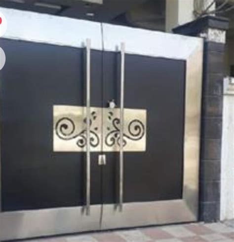 Double Curl Main Gate Design Makerbhawan