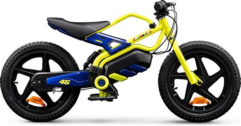 VR46 Kid Motorbike X Rower elektryczny Koła 16 Autonomia 8 Km