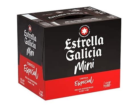 Cerveza Lager Estrella Galicia Especial Mini Pack De Botellines X Cl