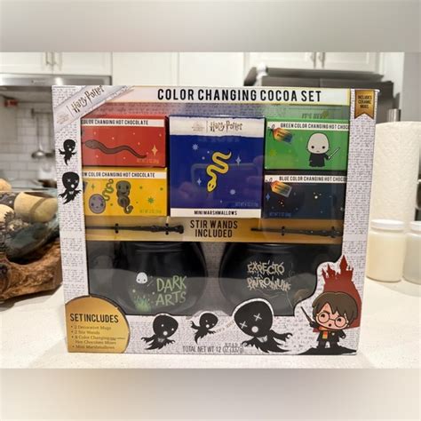 Wizarding World Of Harry Potter Kitchen Harry Potter Color Changing Hot Cocoa Gift Set W