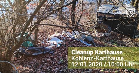 Cleanup Koblenz Karthause Dreck Weg E V