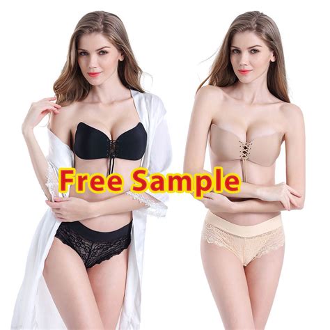 Magic Wing Strapless Bra Silicone Push Up Strapless Backless Self