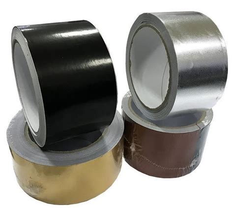 Self Wound Mpet Flexible Duct Tape Metallized Polyester Film With