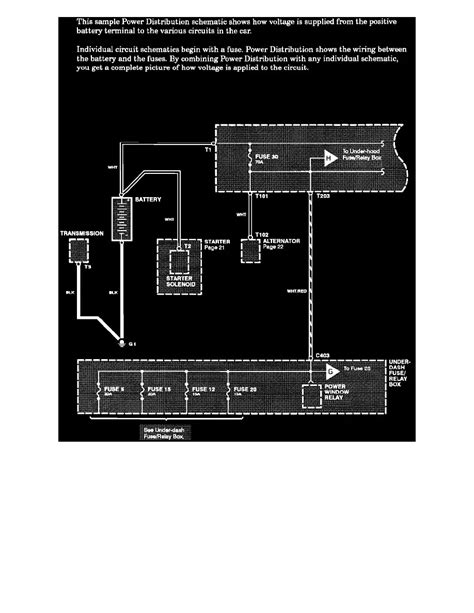 Honda Workshop Service And Repair Manuals Accord L4 2156cc 22l Sohc 1991 Relays And