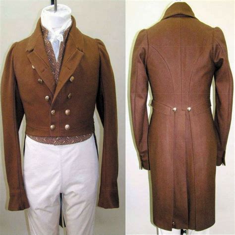 New Regency Tailcoat Dated 1810 1830 Jacket British Etsy UK In 2023