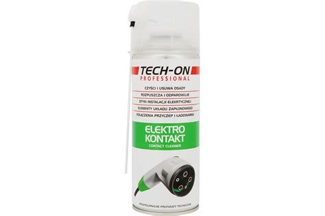 Elektrokontakt do czyszczenia styków elektrycznych 400 ml TECH ON