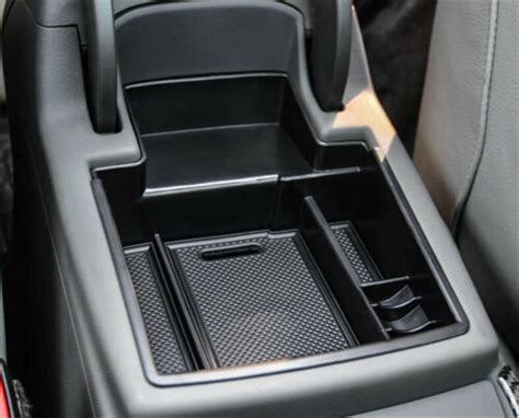 Us Car Armrest Storage Box Organizer Tray Center Console For Audi Q5 2009 2017 Ebay