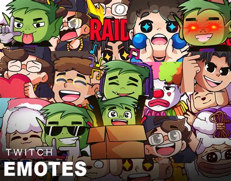 Twitch Emotes on Behance