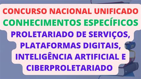 PROLETARIADO DE SERVIÇOS PLATAFORMAS DIGITAIS INTELIGÊNCIA ARTIFICIAL