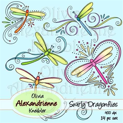 Swirly Dragonflies Dragonfly Drawing Doodle Illustration Zen Doodle