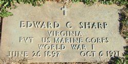 Edward Carlyle Sharp M Morial Find A Grave