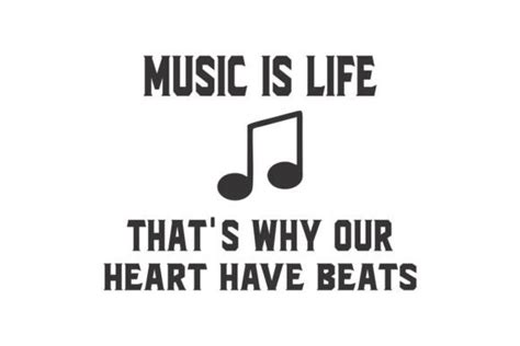 Music Is Life Thats Why Out Heart Have Graphic By Skpathan4599