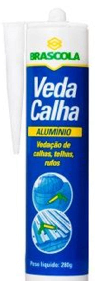 Cola Veda Calha Alum Nio G Brascola