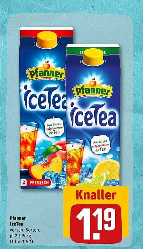 Pfanner Ice Tea Angebot Bei REWE 1Prospekte De