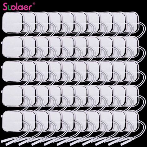 Suolaer Cm Cm Tens Electrodes Pads Physiotherapy Accessories