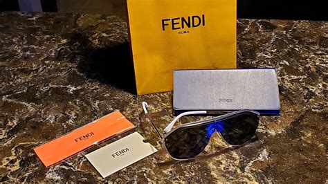 Fendi Fabulous Sunglasses Unboxing And Review Youtube