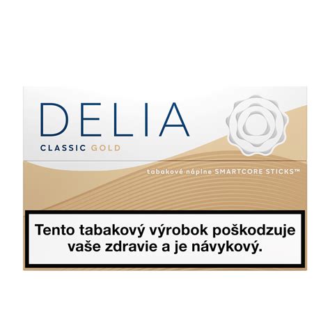 Kúp krabičku DELIA Classic Gold pre IQOS ILUMA IQOS SK