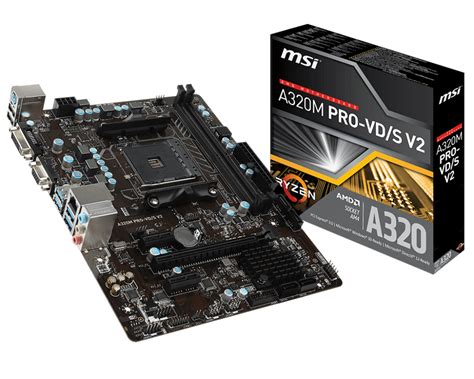 A320M PRO-VD/S V2 | Motherboard - The world leader in motherboard ...