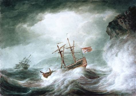 Sailing Ship Storm