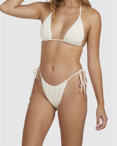 Billabong Summer High Bells Bikini Bottom White Sand Surfstitch