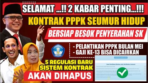 SELAMAT UPDATE NIP PPPK PERDAERAH JUNI GAJIAN DAPAT GAJI KE13