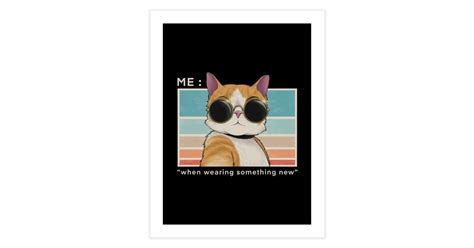 Cute cat meme wearing glasses | Fine Art Print | witart's Artist Shop