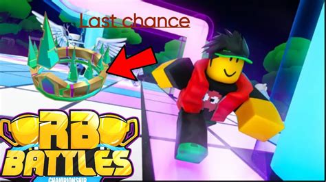 How To Get The Golden Crown Of Courage In Rb Battles On Roblox Youtube