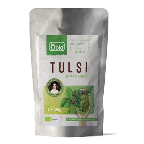 Tulsi Pulbere Bio G Obio Dr Max Farmacie