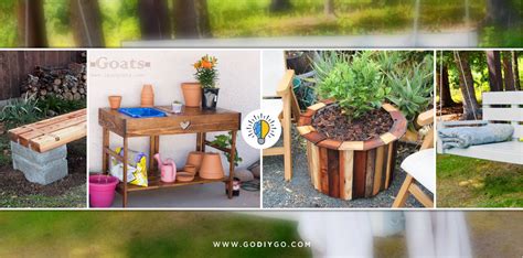 DIY Outdoor Furniture Ideas for Beginners - GODIYGO.COM