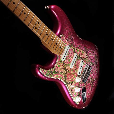 Fender Customshop 68 Pink Paisley Strat Lefty Guitars Only