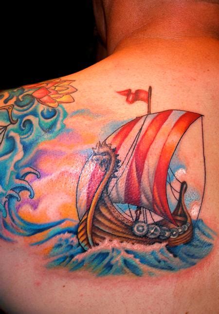 Viking Ship Tattoos