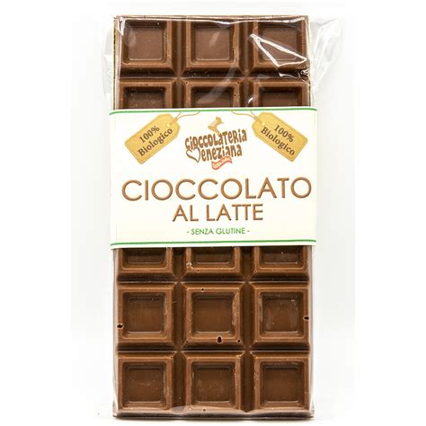 Tavoletta Cioccolato Al Latte Biologico G Senza Glutine