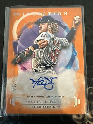 2019 Topps Inception Rookies And Emerging Stars Orange 17 50 Harrison