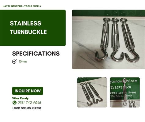 Stainless Turnbuckle Commercial And Industrial Construction Tools