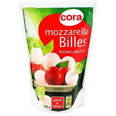 Cora Mozzarella Billes Supermarch S Match