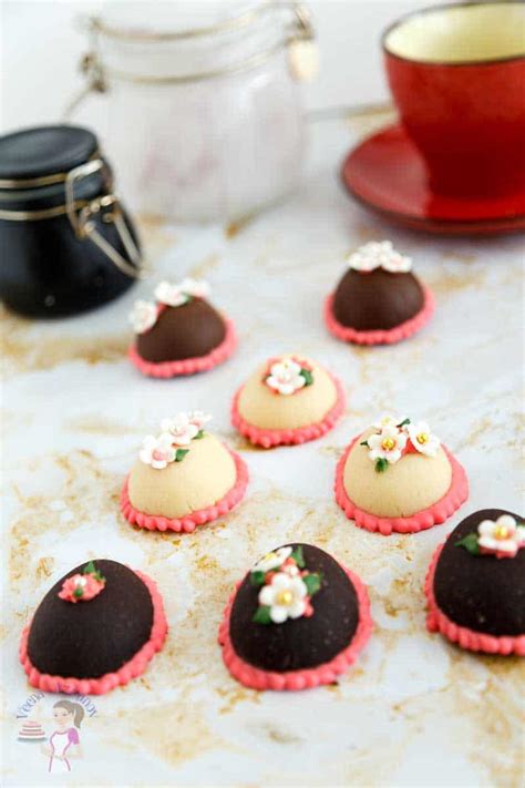 Homemade Chocolate Marzipan Recipe in 5 mins - Veena Azmanov